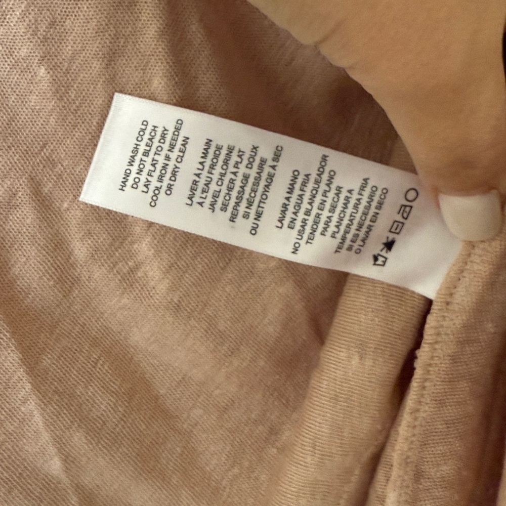 Frame Denim Women's Pale Pink Tank Top - Picture 5 of 6
